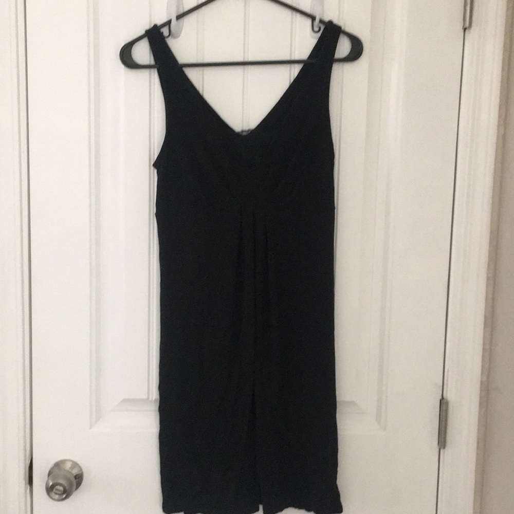 Black lace nightgown